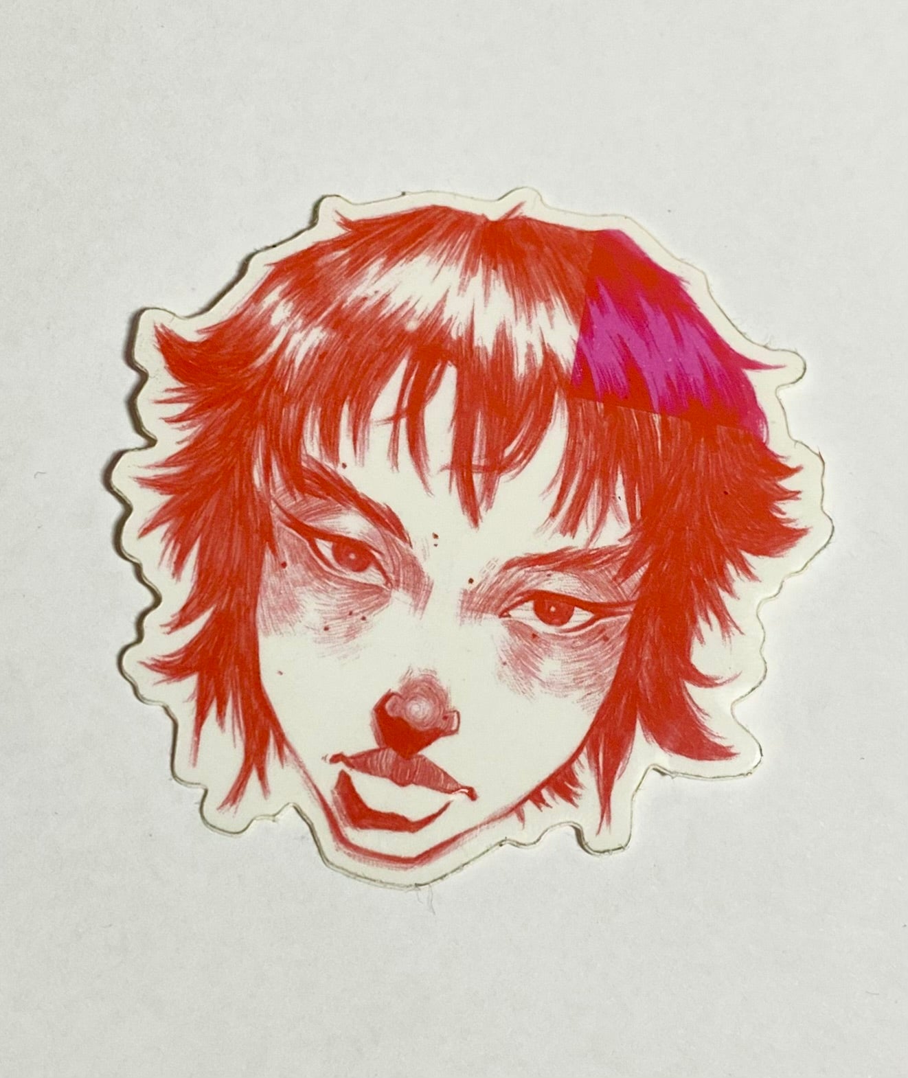 'red' sticker